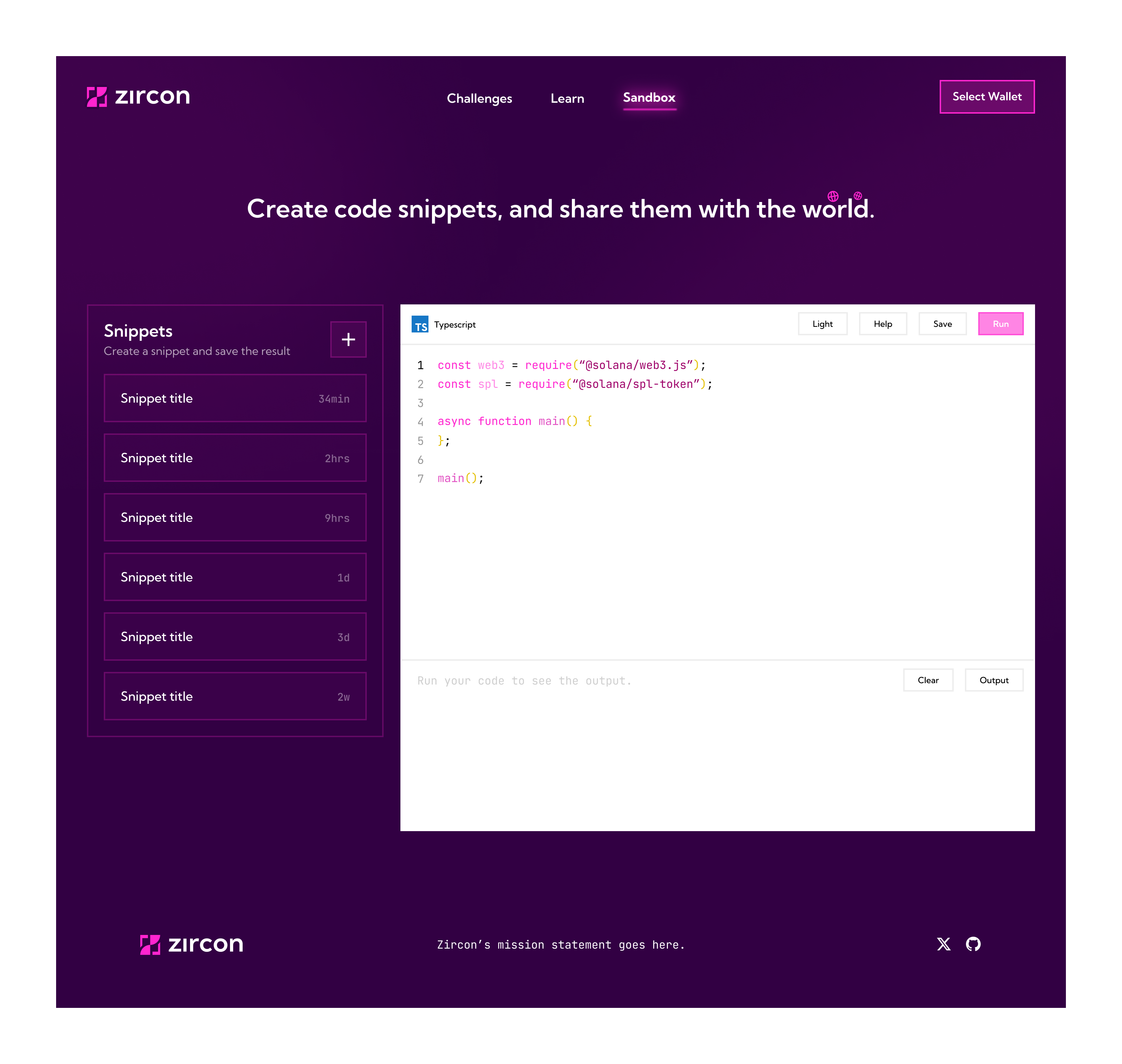 Baylor Wireframe Example